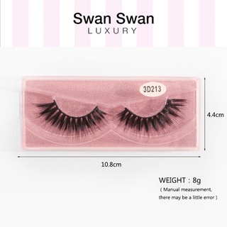 Cặp Lông Mi Giả 3D MAGEFY Lông Chồn