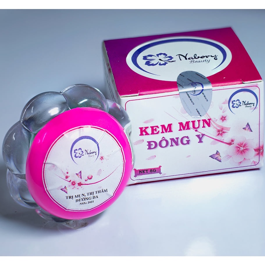 Combo 2 hộp kem mụn đông y Nabory Beauty [Quà bột đắp mặt] | BigBuy360 - bigbuy360.vn