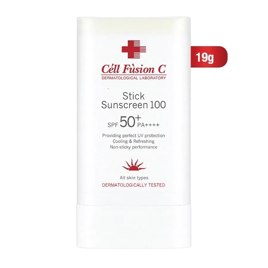 Sáp Chống Nắng Cell Fusion C Dạng Thỏi Cho Mọi Loại Da Stick Sunscreen 100 SPF 50+/PA++++ 19g