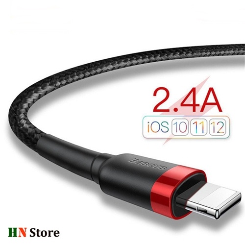 Cáp Dù Baseus 1m 2m Lightning Chính Hãng Siêu Bền