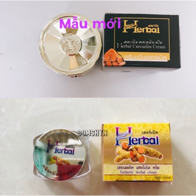 Kem nghệ dưỡng trắng da,mụn,thâm TURMERIC HERBAL CREAM