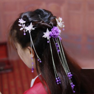 Set phụ kiện cài tóc cổ trang 4 món có sẵn