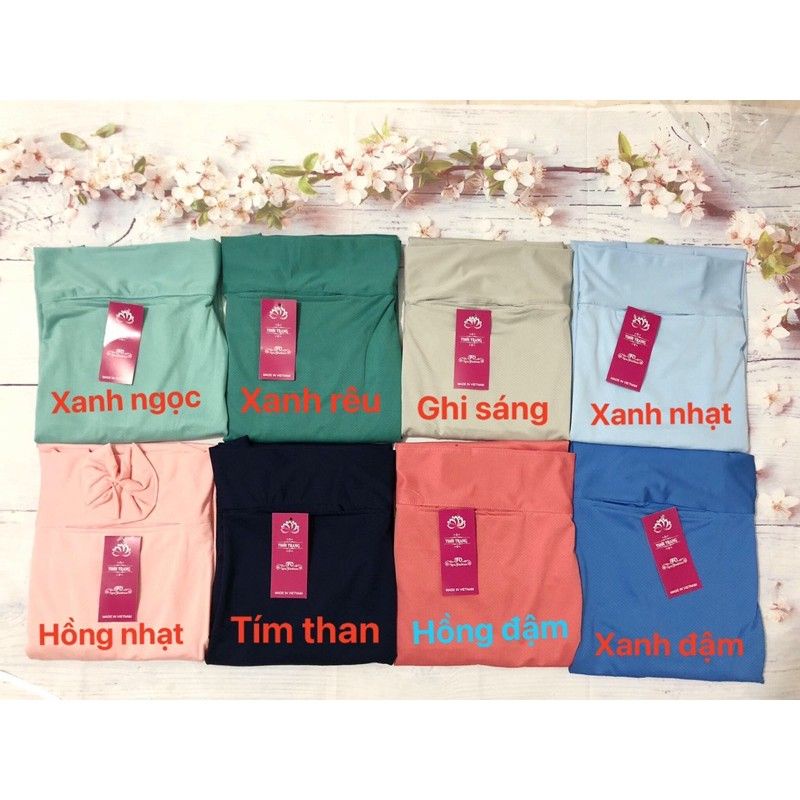 Váy chống nắng nữ quây vải thông hơi dày đẹp, Váy quây vải thun cao cấp