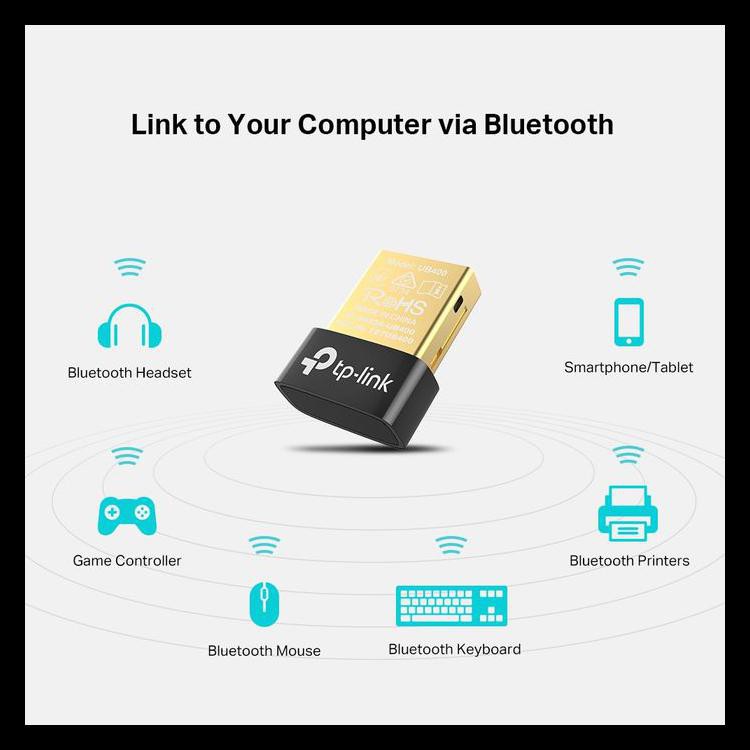 Usb Chuyển Đổi Tp-Link Ub400 Tplink Usb Bluetooth V4.0 Nano 812