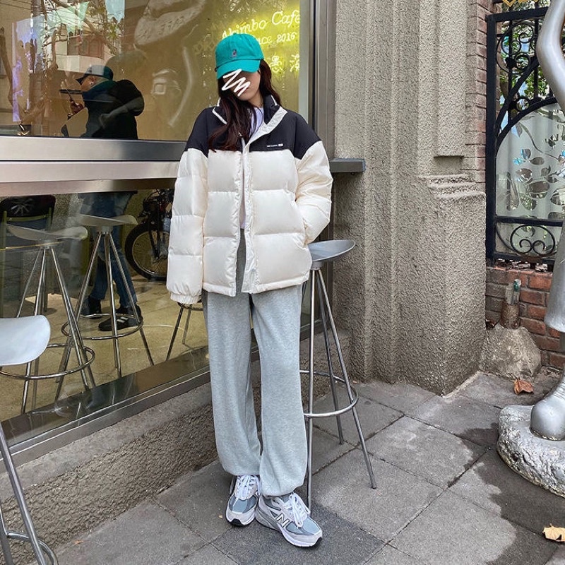 Áo khoác phao béo unisex