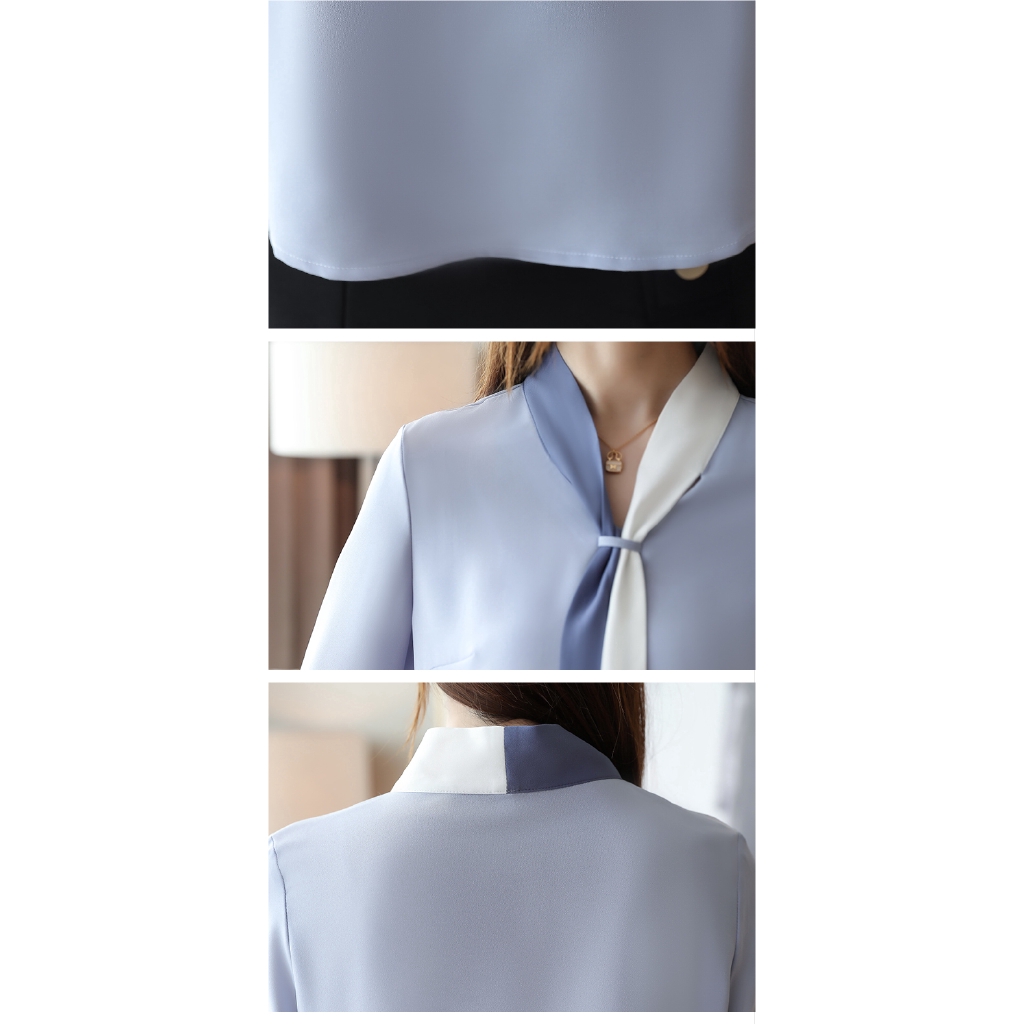 Áo sơ mi nữ phong cách thanh lịch Hàn Quốc cho nữ