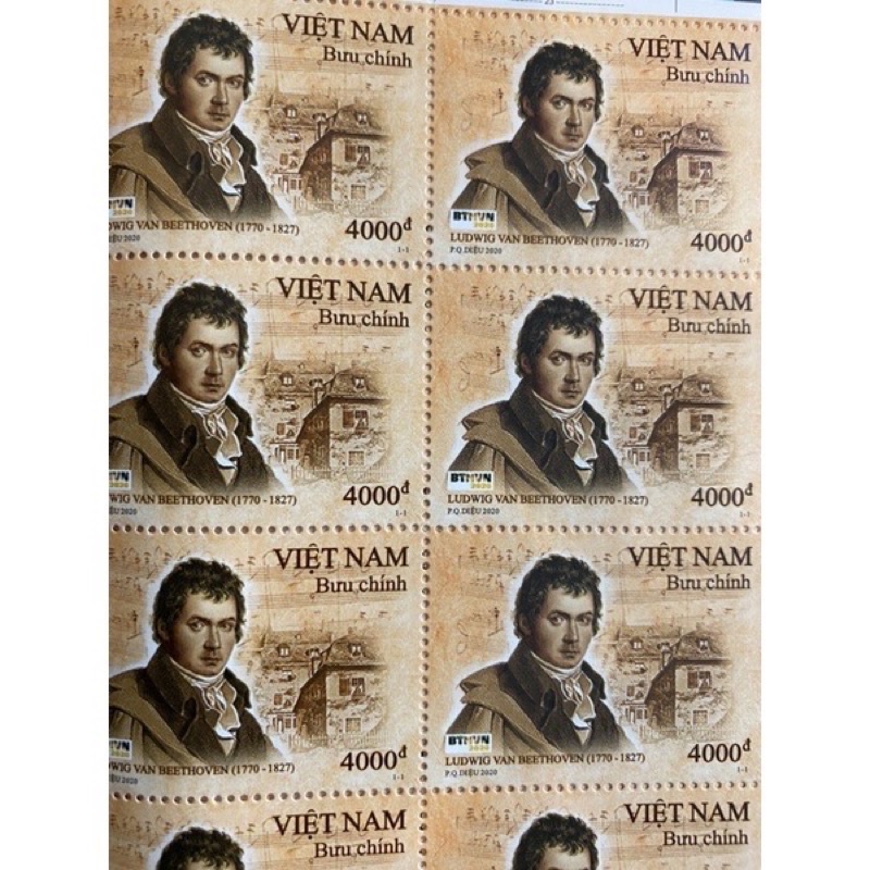 Con Tem gửi thư Bưu Chính, Bưu Điện Việt Nam mệnh giá 4,000₫: 1 con.