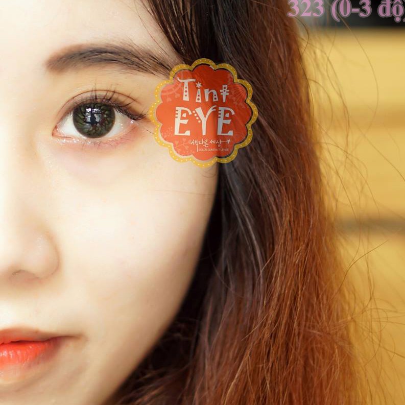 [Quà tặng 65k] Áp Tròng Tinteye Lens Xanh Lá TH-323