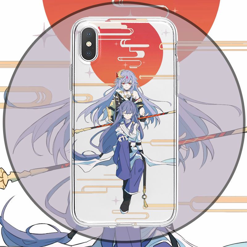 Honkai Impact 3 Fuhua mobile phone case is compatible with iPhone13 Apple 11promax two-dimensional animation peripherals
