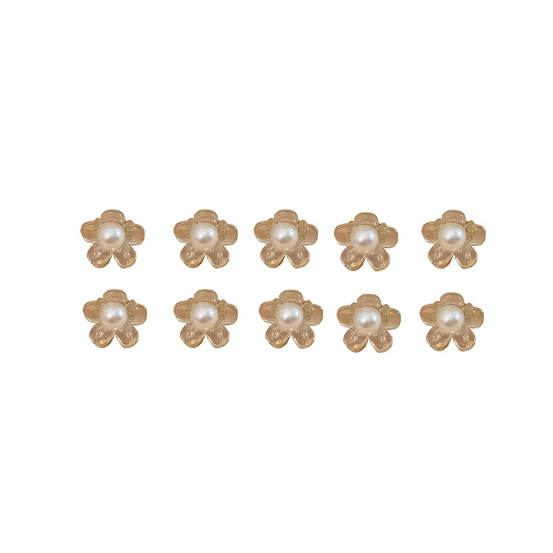 Set 4/6/8/10 Kẹp Tóc Hình Hoa Nhỏ Nhắn Dễ Thương