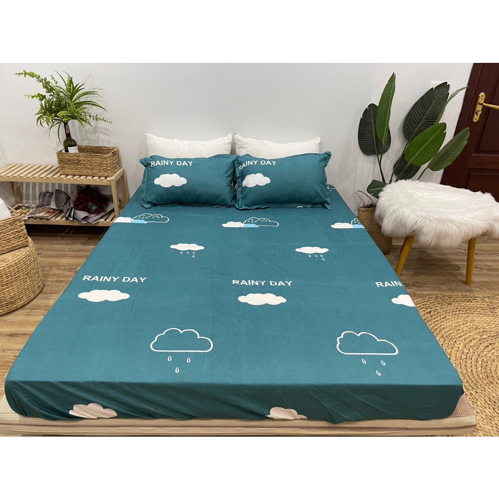 Ga trải giường bo chun bọc đệm[1m8x2m,2mx2m2]MẪU CẦU VỒNG | BigBuy360 - bigbuy360.vn