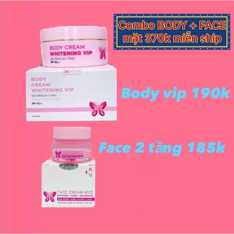 COMBODƯỠNG DA VỪA MẶT VỪA BODY