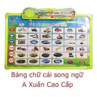 Bảng học chữ cái điện tử thông minh cho bé trangthienthushop