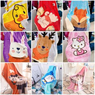 Chăn lông cừu cho bé loại 1 dầy ấm(2 lớp)nhiều hình/ ảnh thật shop chụp