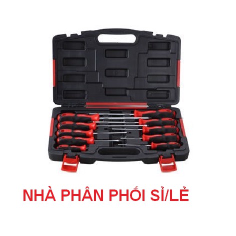 [Chính hãng]Bộ tuốc nơ vít 10 cây cao cấp cán cao su của Mỹ