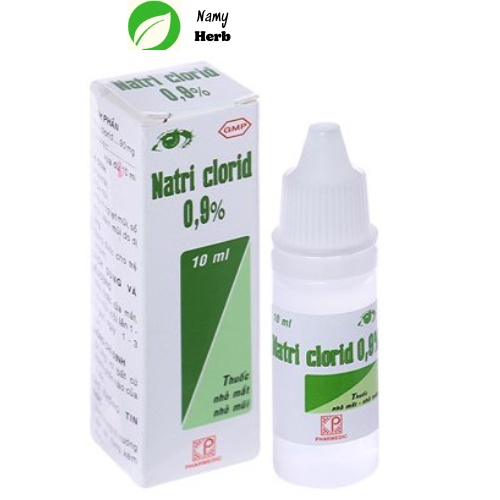 Nước muối sinh lí NaCl 0,9% HCM rửa mắt, rửa mũi an toàn cho trẻ sơ sinh