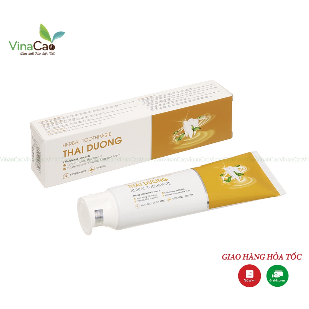 Kem đánh răng dược liệu Thái Dương 100g (chính hãng)