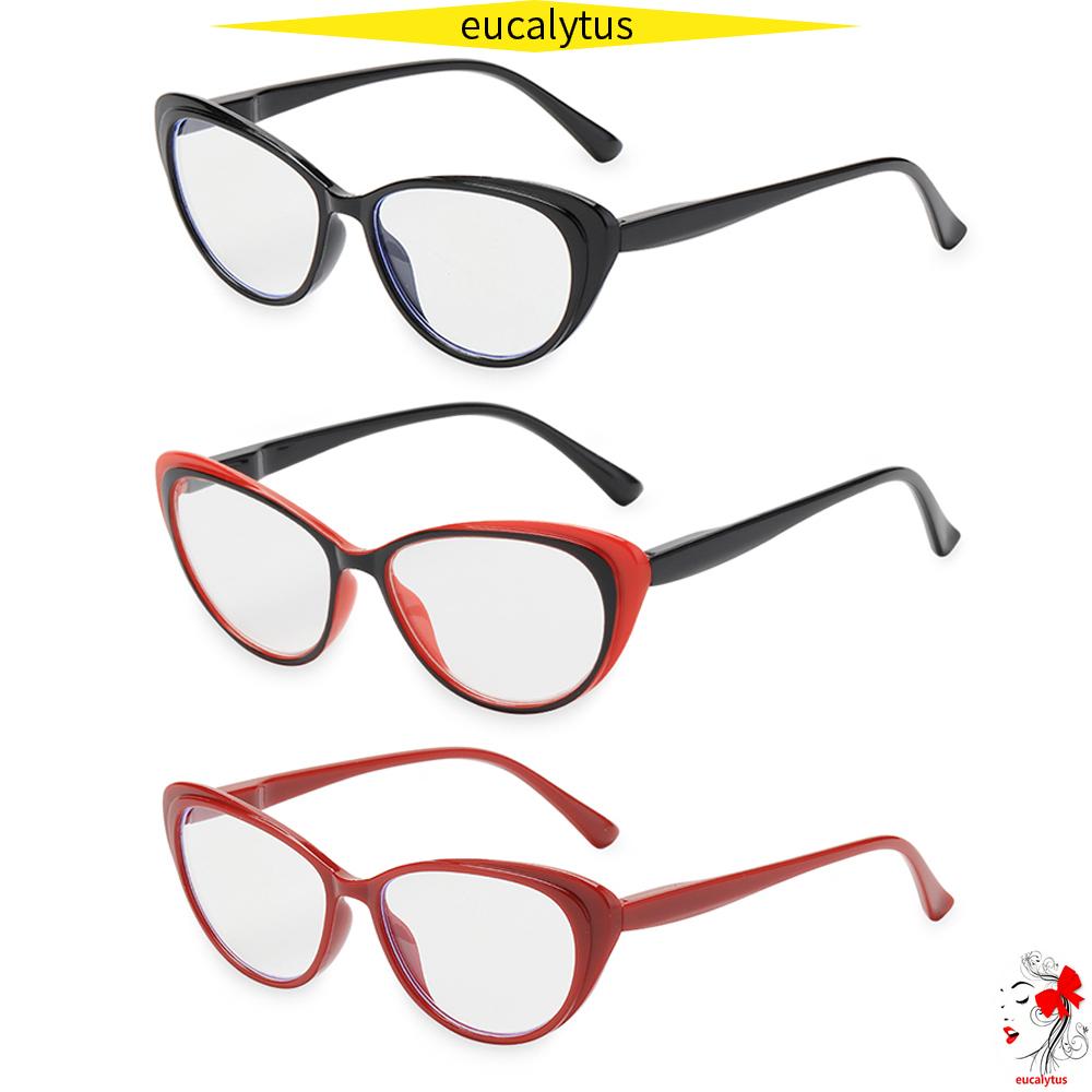 🌸EUTUS🌸 Fashion Presbyopia Eyeglasses Round Floral Frame Spring Hinge Reading Glasses Women & Men Ultra-clear Vision Anti Glare Vintage Readers...