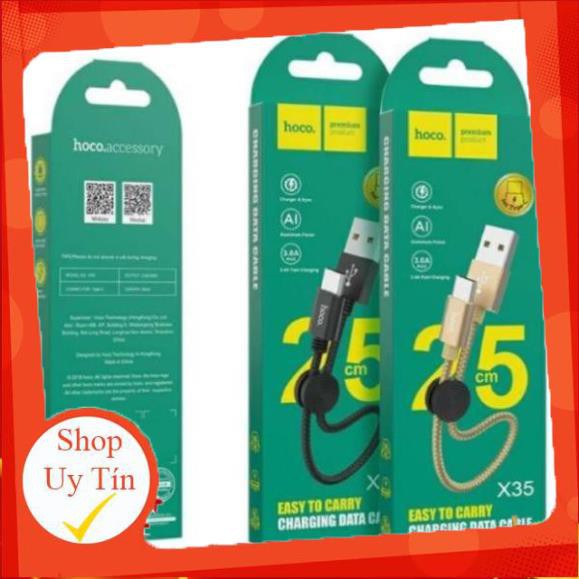 Cáp HOCO Type C X35 25cm