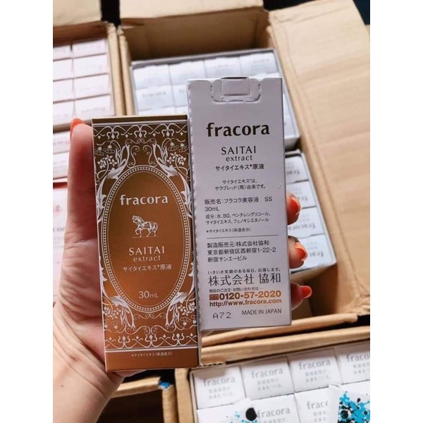 Serum fracora trắng da sạch, mờ nám 30ml (mới nhất) chuẩn nội địa Nhật