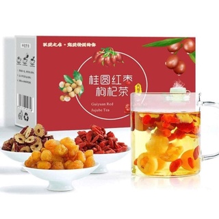 SET 15 Gói Trà Dưỡng Nhan TÁO ĐỎ - KỶ TỬ -NHÃN NHỤC( Hộp 15 gói nhỏ)