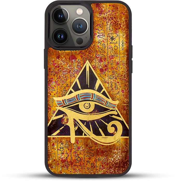 Ốp điện thoại cho iPhone 13 Pro / 13 Pro Max mẫu Mắt Thần Horus thương hiệu La Sonmai