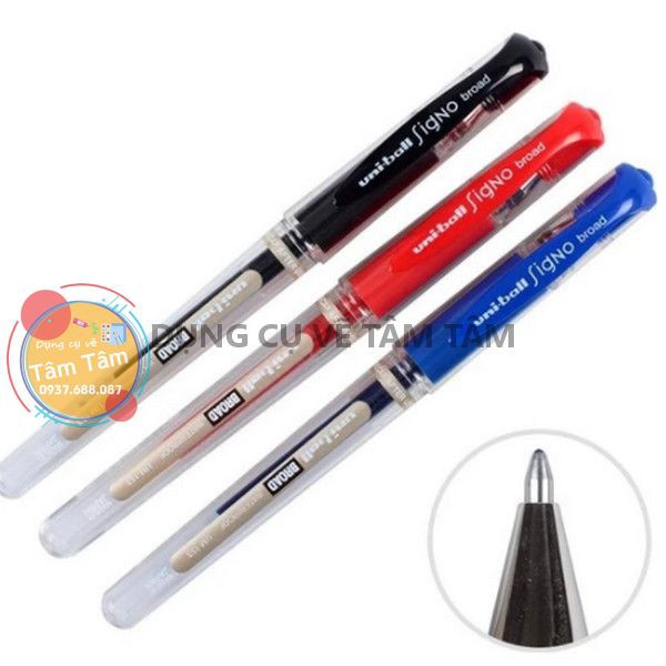 [ TÂM TÂM ]-Bút gel UNI-BALL Signo Broad UM-153 Gel Pen WATERPROOF-