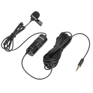 Micro BOYA BY M1 PRO - mic thu âm gài áo lavalier cho điện thoại, máy ảnh, máy quay, PC