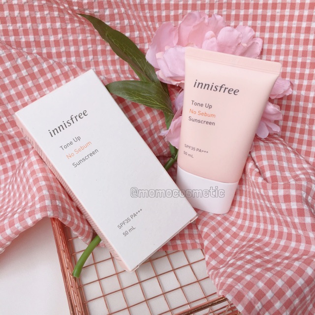 Kem chống nắng Innisfree Tone Up No Sebum Sunscreen EX