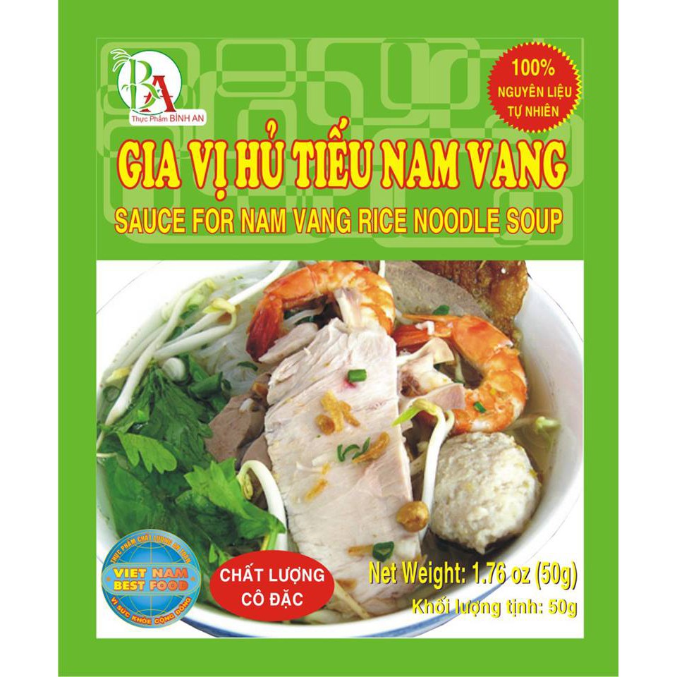 Gia Vị Hủ Tiếu Nam Vang 50gr