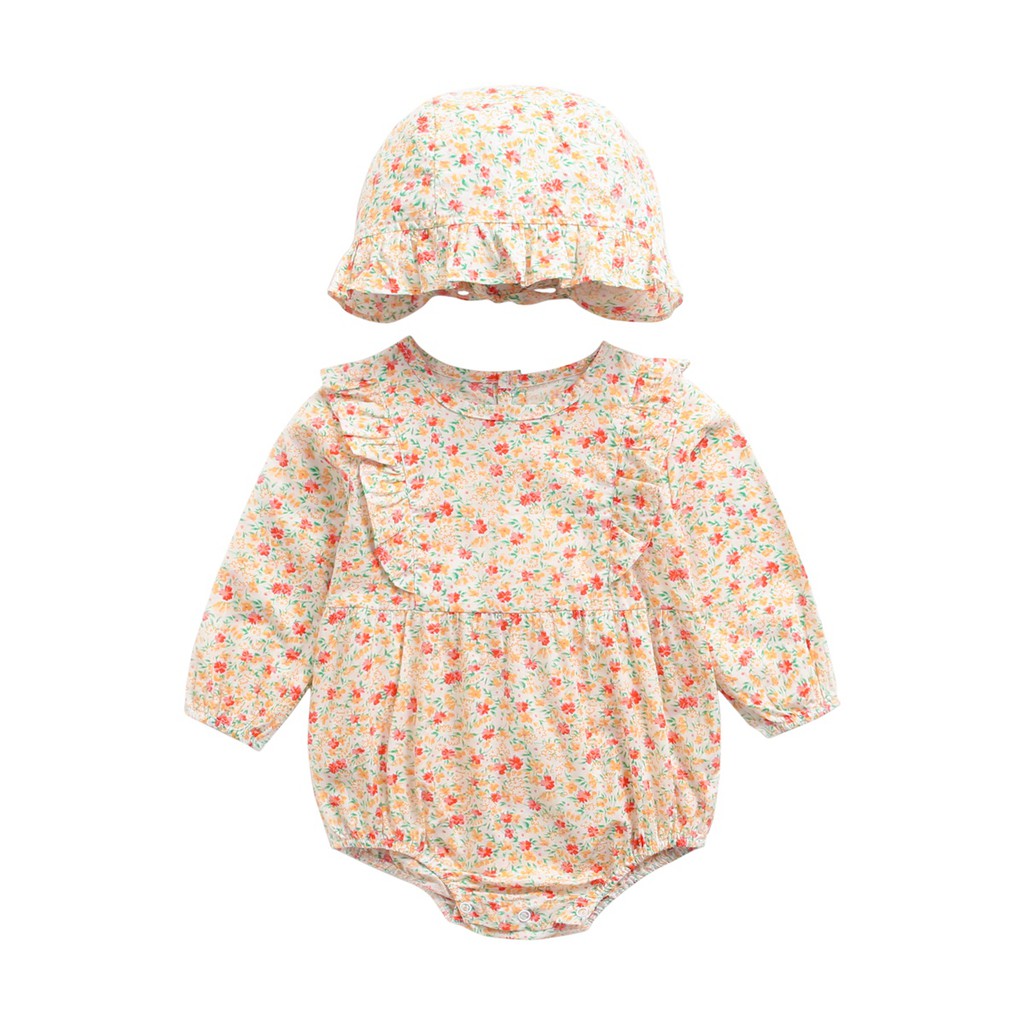 Áo Liền Quần Sanlutoz Vải Hoa Thời Trang Bé Gái