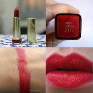 Son Max Factor màu 715 - Ruby Tuesday
