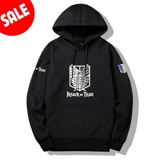 🔥HOT🔥 Mẫu áo Hoodie Attack on titan đẹp giá siêu rẻ cực ngầu