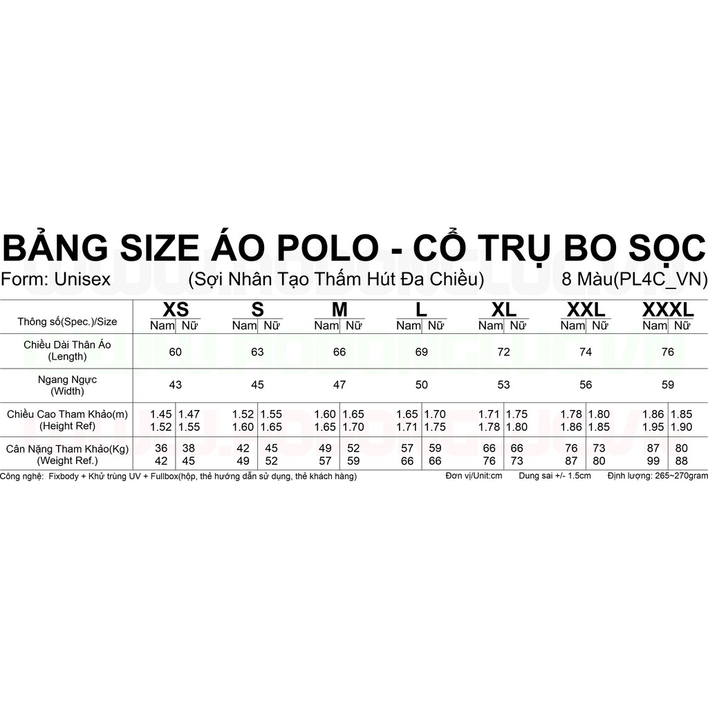 Áo Polo Nam, Nữ cổ bẻ ngắn tay viền sọc cực đẹp - ÁO ĐỘNG LỰC