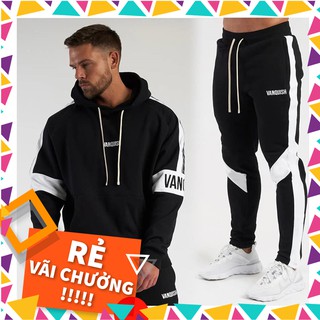 Bộ quần áo nỉ nam Vanquish - Bộ quần áo vải nỉ ấm cho thu đông