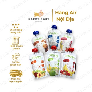 Sữa chua/Hoa quả nghiền Byba cho bé từ 6m+