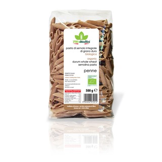 Nui ống dài nguyên cám hữu cơ Bioitalia 500g