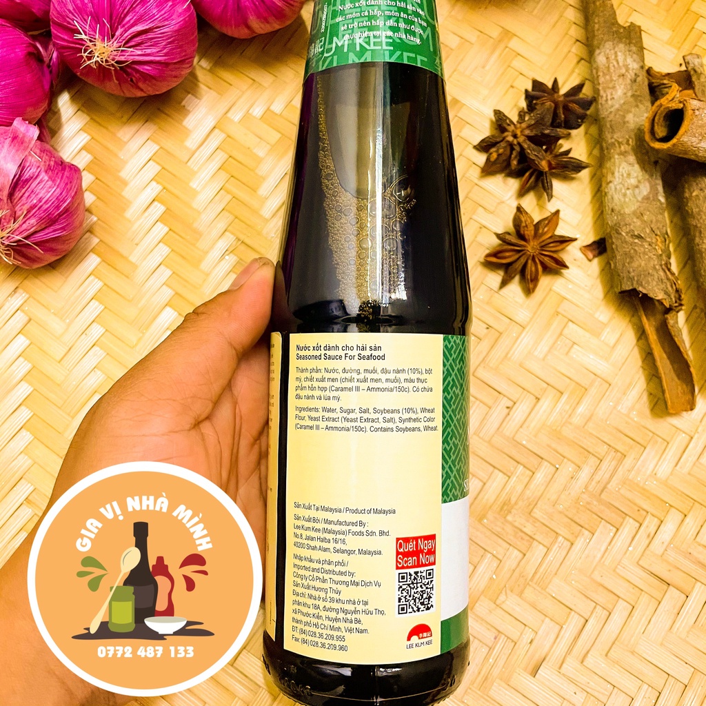 NƯỚC SỐT DÀNH CHO HẢI SẢN  LEE KUM KEE 410ML