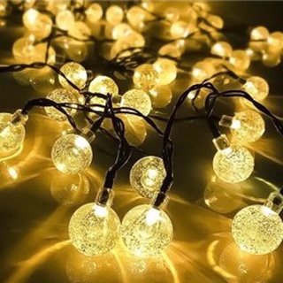 Dây đèn led bi bọt 8m màu Vàng (Không chớp)