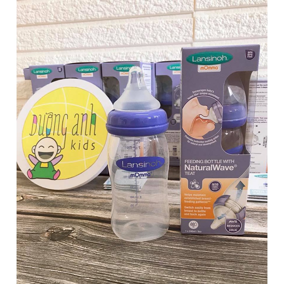 BÌNH SỮA LANSHIOH  240ml