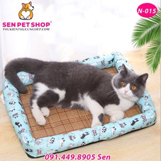 Nệm mát cho chó mèo - Đệm mùa hè cho thú cưng