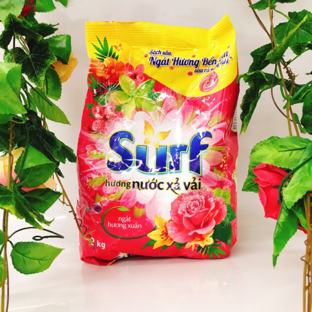 [HCM](Giá sỉ) Bột giặt Surf 2kg - Hương Nước Xả Vải