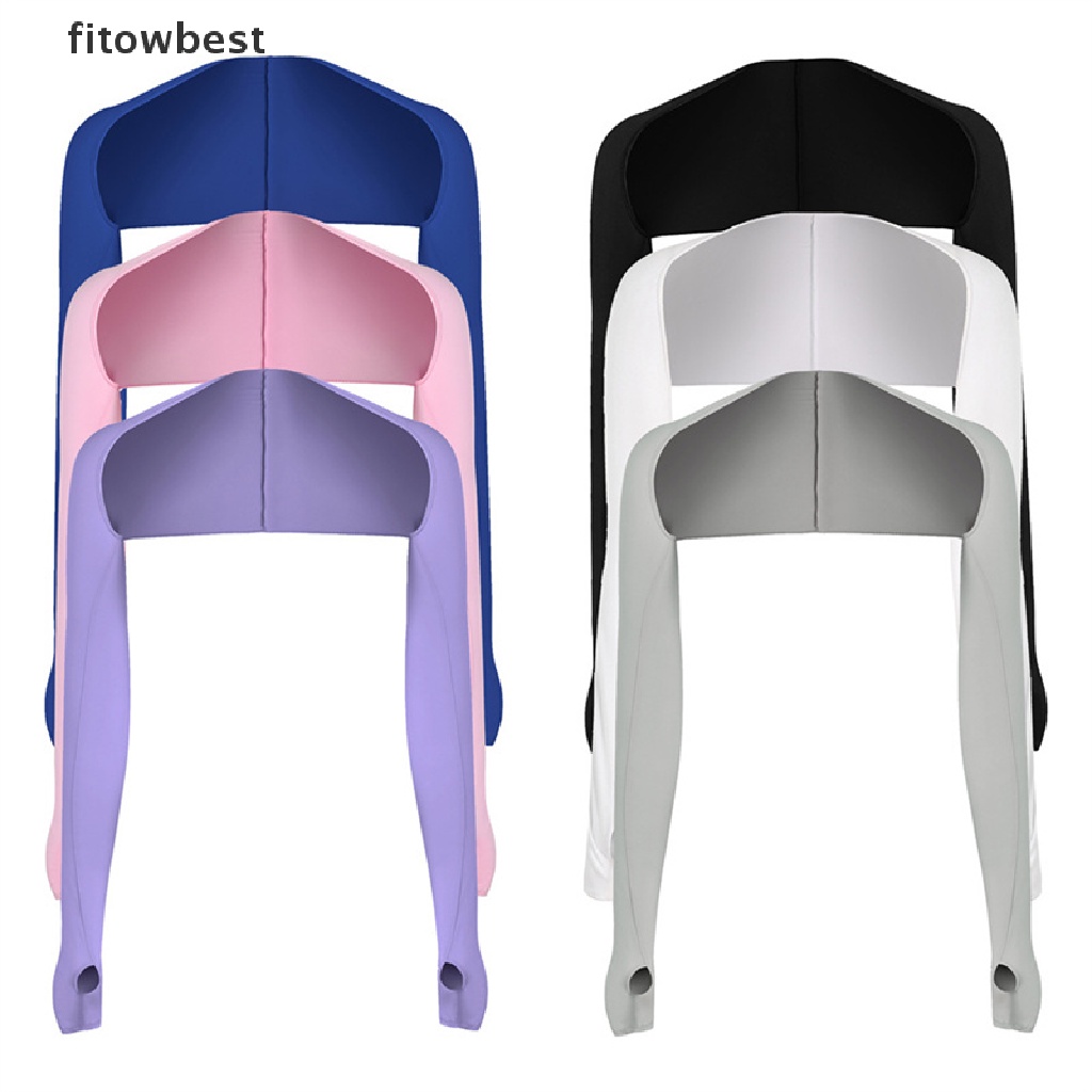 Áo khoác tay dài vải lụa lạnh chống tia UV thời trang thoáng khí unisex