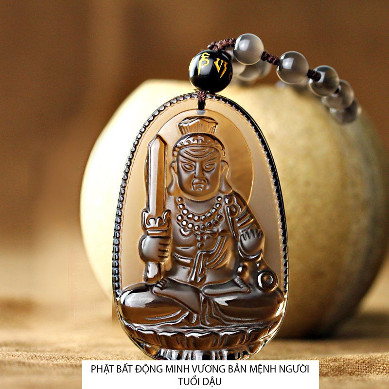 MIỄN PHI VẬN CHUYỂN - Dây chuyền Phật Đại Thế Chí Bồ Tát cao cấp - Phật bản mệnh người tuổi Ngọ