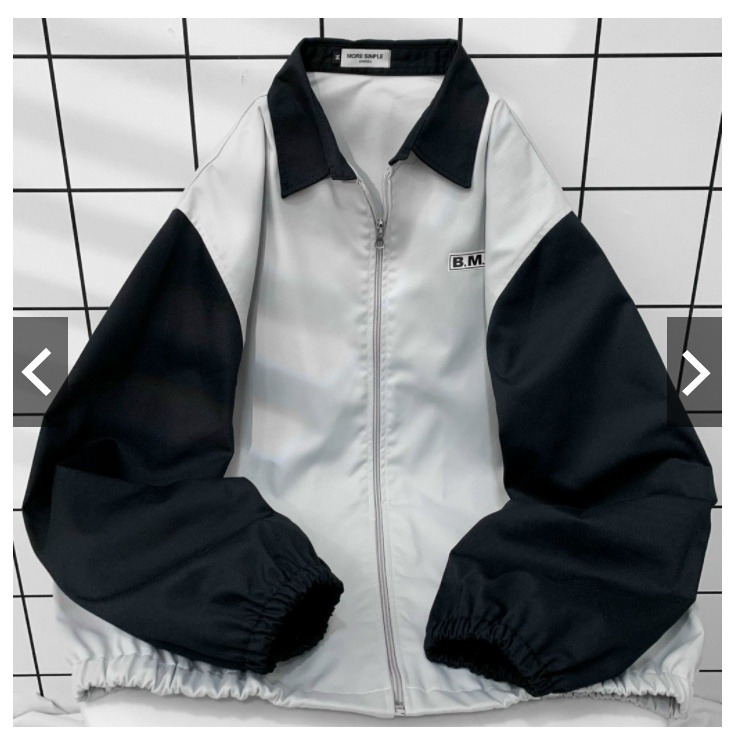 Áo Khoác Jacket Form Rộng BMO Phong Cách Ulzzang vải kaki mèm mịn