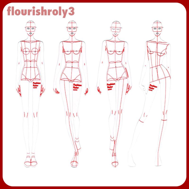 Bộ Thước Vẽ Phác Thảo Thiết Kế Thời Trang