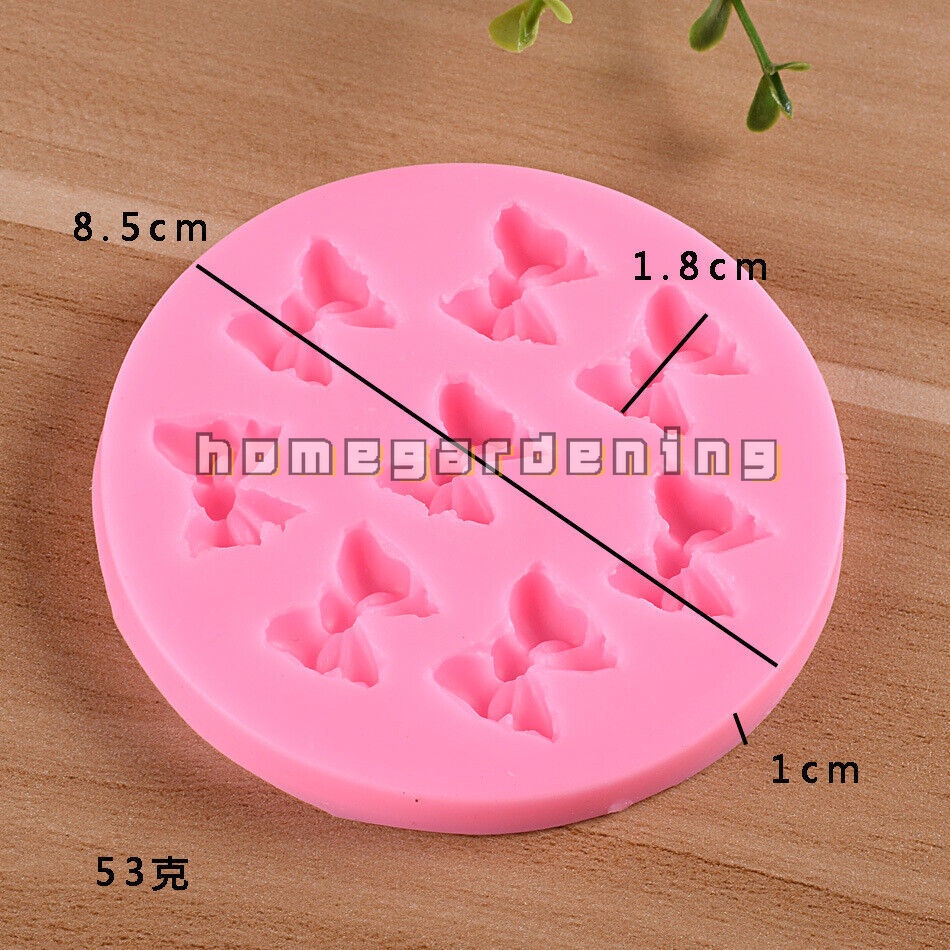 Khuôn Silicone Nhấn Bánh &amp; Socola Hình Nơ Ruy Băng