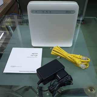 Bộ phát wifi 4g zte mf253s, tốc độ 4g 100mbps, hỗ trợ tối đa 32 kết nối
