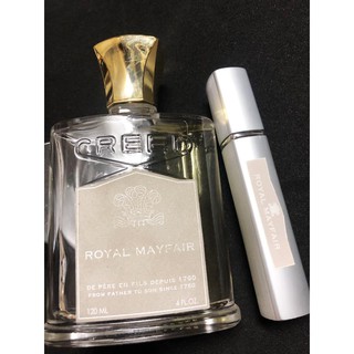 Mẫu thử nước hoa creed royal mayfair 10ml dạng xịt