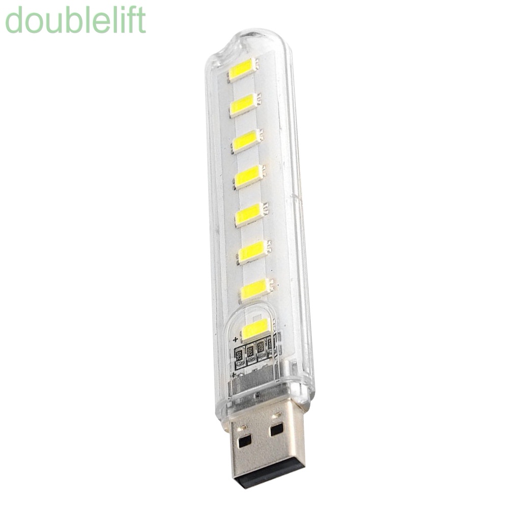 Đèn USB 3000K 7000K trong suốt tiện dụng cho máy tính